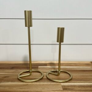 Gold Candle Holders